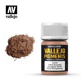 VALLEJO VAL 73119 VALLEJO: PIGMENT EUROPEAN EARTH (35ML)