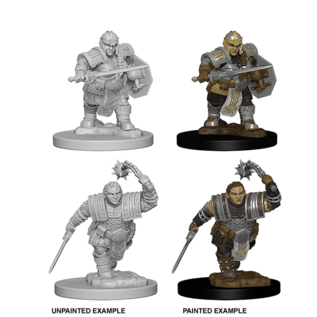 WIZKIDS WK 72617 UNPAINTED MINIS WV2 DWARF FEMALE FIGHTER