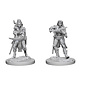 WIZKIDS WK 72611 PF UNPAINTED MINIS WV4 ELF FEMALE BARD