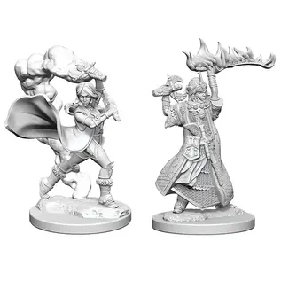WIZKIDS WK 72601 PF UNPAINTED MINIS WV1 FEMALE HUMAN CLERIC