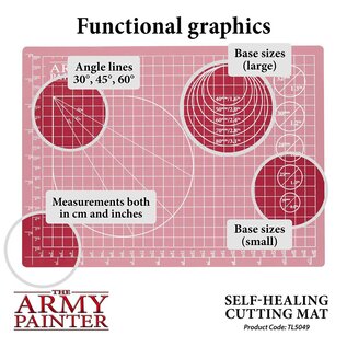 THE ARMY PAINTER TAP TL5049 MINIATURE & MODEL TOOLS: SELF-HEALING CUTTING MAT