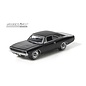 GREENLIGHT COLLECTIBLES GLC 44724 1968 DODGE CHARGER R/T BLACK 1/64 DIE-CAST