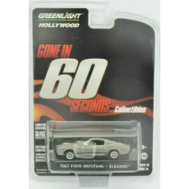 GREENLIGHT COLLECTIBLES GLC 44742 1967 FORD MUSTANG - ELEANOR GONE IN 60 SECONDS 1/64 DIE-CAST