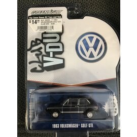 GREENLIGHT COLLECTIBLES GLC 36090-F 1983 VOLKSWAGEN GOLF GTI CLUB VEE-DUB SERIES 18 1/64 DIE-CAST