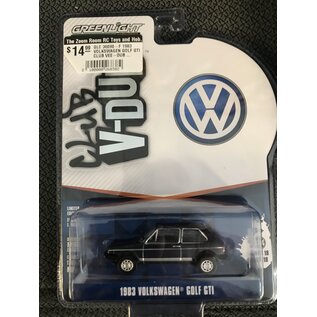 GREENLIGHT COLLECTIBLES GLC 36090-F 1983 VOLKSWAGEN GOLF GTI CLUB VEE-DUB SERIES 18 1/64 DIE-CAST