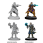 WIZKIDS WK 73411  PF UNPAINTED MINIS WV6 MALE HUMAN WIZARD