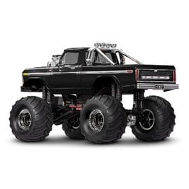 TRAXXAS TRA 98044-1-BLACK Traxxas TRX-4MT Monster Truck with 1979 Ford® F-150® Truck Body: 1/18-Scale 4WD Electric Truck with TQ 2.4GHz Radio System - Black