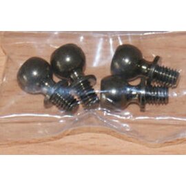 TAMIYA TAM 19808133 9808133 8MM ball connector (4) RC 8MM BALL CONNECTOR: 58391