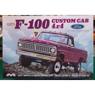 MOEBIUS MOE 1230 1/25 1970 Ford F-100 Custom Cab 4x4 MODEL KIT
