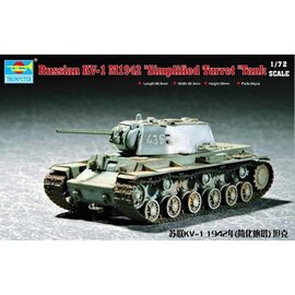 TRUMPETER TRU 07234 1/72 Russian KV-1 Model '42 Simple Turret Tank KIT