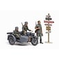 TAMIYA TAM 35384 GERMAN KS600 MOTORCYCLE & SIDECAR 1/35 PLASTIC MODEL