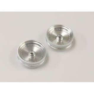 KYOSHO KYO SCH001SC Front Wheel (Satin Chrome, 2Pc Scorpion 2014)