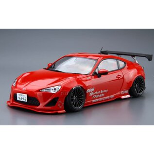 AOSHIMA AOS 06186 Aoshima 1/24 ZN6 Toyota 86 '12 Greddy&Rocket Bunny Enkei Ver.