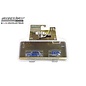 GREENLIGHT COLLECTIBLES GLC 32300-A 1942 FORD FORDOR SUPER DELUX WITH TEAR DROP TRAILER