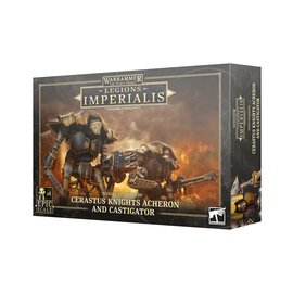 GAMES WORKSHOP WAR 99122699017 THE HORUS HERESY KNIGHT HOUSEHOLD CERASTUS KNIGHTS ACHERON AND CASTIGATOR