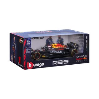 BURAGO BUR 18-18003-V Bburago 1/18 Race Oracle Red Bull Racing RB19 (2023) w/driver (Verstappen #1)