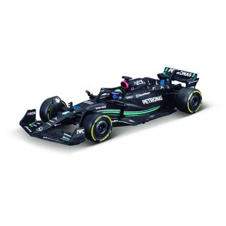 BURAGO BUR 18-38081 Bburago 1/43 Mercedes-AMG W14 (2023) w/ driver (Russell #63)