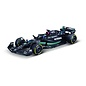 BURAGO BUR 18-38081 Bburago 1/43 Mercedes-AMG W14 (2023) w/ driver (Russell #63)