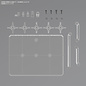 BANDAI BAN 2704773 Bandai Action Base 8 [Clear Color]