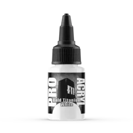 Monument Hobbies MPA 001 Monument Hobbies Pro Acryl Standard Bold Titanium White 22ml