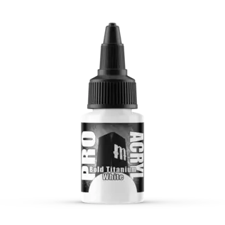 Monument Hobbies MPA 001 Monument Hobbies Pro Acryl Standard Bold Titanium White 22ml