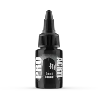 Monument Hobbies MPA 002 Monument Hobbies Pro Acryl Standard Coal Black 22ml