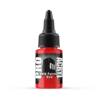 Monument Hobbies MPA 003 Monument Hobbies Pro Acryl Standard Bold Pyrrole Red 22ml