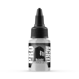 Monument Hobbies MPA 045 Monument Hobbies Pro Acryl Standard Bright Neutral Grey 22ml