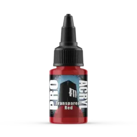 Monument Hobbies MPA 047 Monument Hobbies Pro Acryl Standard Transparent Red 22ml