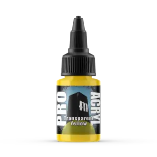 Monument Hobbies MPA 049 Monument Hobbies Pro Acryl Standard Transparent Yellow 22ml