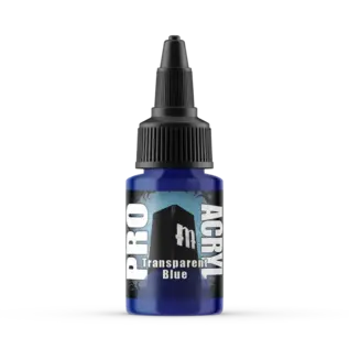 Monument Hobbies MPA 046 Monument Hobbies Pro Acryl Standard Transparent Blue 22ml