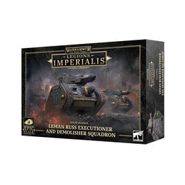 GAMES WORKSHOP WAR 99122605011 The Horus Heresy Legions Imperialis Leman Russ Executioner and Demolisher Squadron