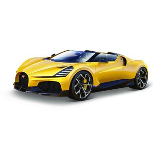 BURAGO BUR 18-11051 Bburago 1/18 Bugatti Mistral (Yellow) die-cast