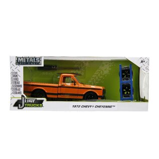 JADA TOYS JAD 30658 Jada 1/24 "Just Trucks" - 1972 Chevy Cheyenne Pickup w/ Rack