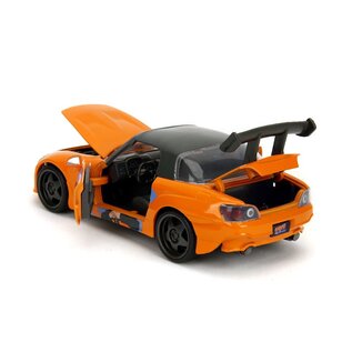 JADA TOYS JAD 35351 Jada 1/24 "Hollywood Rides" - 2001 Honda S2000 w/ Naruto
