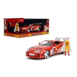 JADA TOYS JAD 35347 Jada 1/24 "Hollywood Rides" - 1995 Supra w/ One Punch Man