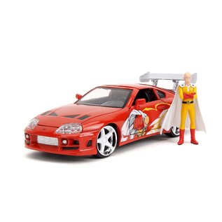 JADA TOYS JAD 35347 Jada 1/24 "Hollywood Rides" - 1995 Supra w/ One Punch Man