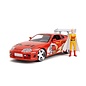 JADA TOYS JAD 35347 Jada 1/24 "Hollywood Rides" - 1995 Supra w/ One Punch Man