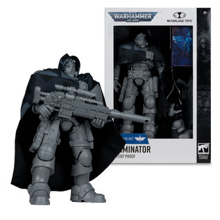 MCFARLANE TOYS MCF 10964 WARHAMMER 40000 7" FIGS WV9 - SPACE MARINE ELIMINATOR (ARTIST PROOF)