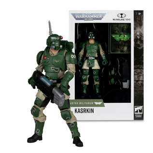 MCFARLANE TOYS MCF 10961 WARHAMMER 40000 7" FIGS WV9 - ASTRA MILITARUM KASRKIN