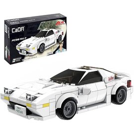 CADA CDA C55012W CaDA 1/24 Initial D Mazda RX-7 FC3S Brick Model Car (282 pcs)