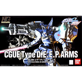 BANDAI BAN 5056812 Bandai HG 1/144 SEED MSV #5 CGUE Deep Arms "Gundam SEED"