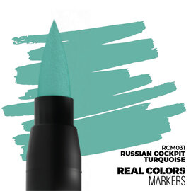 AK INTERACTIVE AK RCM031 AK Interactive Real Colors Markers Russian Cockpit Torquoise