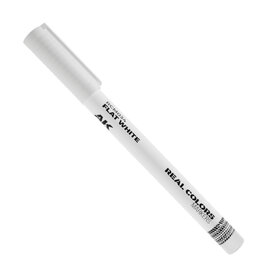 AK INTERACTIVE AK RCM034 AK Interactive Real Colors Markers Flat White