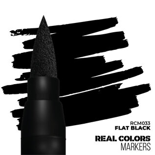 AK INTERACTIVE AK RCM033 AK Interactive Real Colors Markers Flat Black