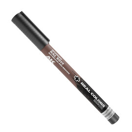 AK INTERACTIVE AK RCM020 AK Interactive Real Colors Markers RAL 8017 Rotbraun-Red Brown