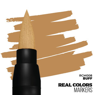 AK INTERACTIVE AK RCM008 AK Interactive Real Colors Markers Buff