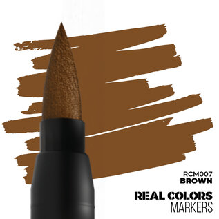 AK INTERACTIVE AK RCM007 AK Interactive Real Colors Markers Brown