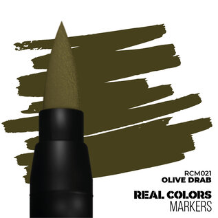 AK INTERACTIVE AK RCM021 AK Interactive Real Colors Markers Olive Drab