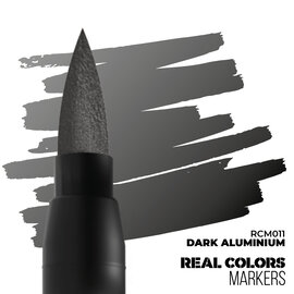 AK INTERACTIVE AK RCM011 AK Interactive Real Colors Markers Dark Aluminium